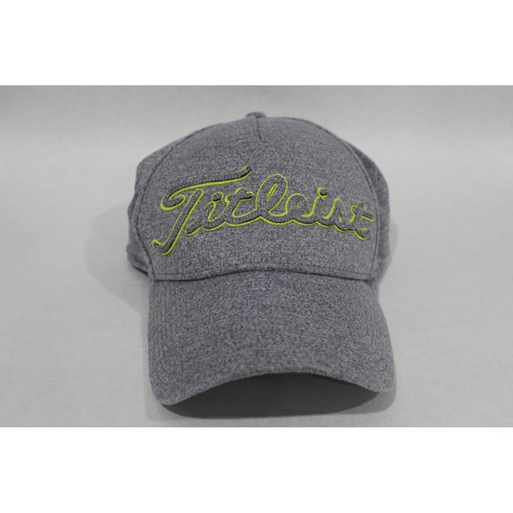 Titleist Other - Titleist Golf Hat Cap Heather Gray Green Embroidered‎ Logo S/M